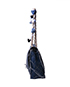 Paris-Dubai Denim Flap Bag, bottom view